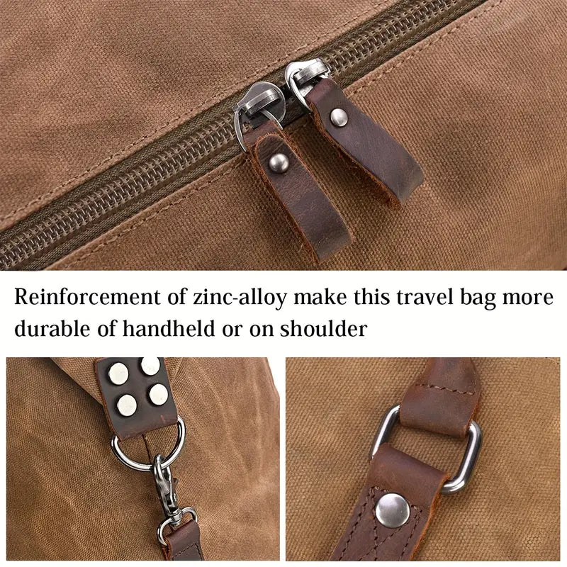 Leather Travel Duffel Bag | NASHVILLE