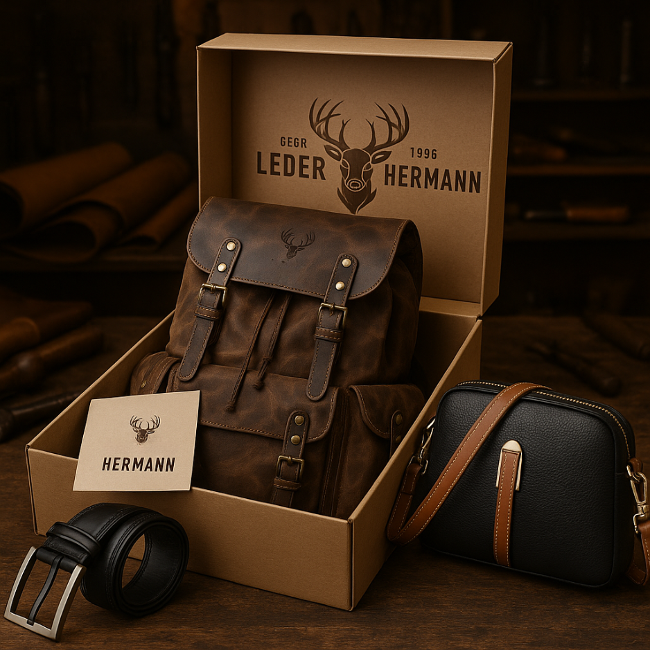 Hermann's Leather Belt Classic Light Brown