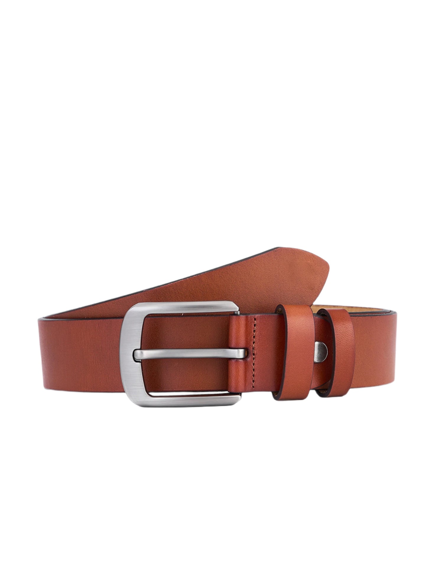 2 Piece Luxury Full Grain Leather Belt Set - Black & Brown - Sustainable and Elegant