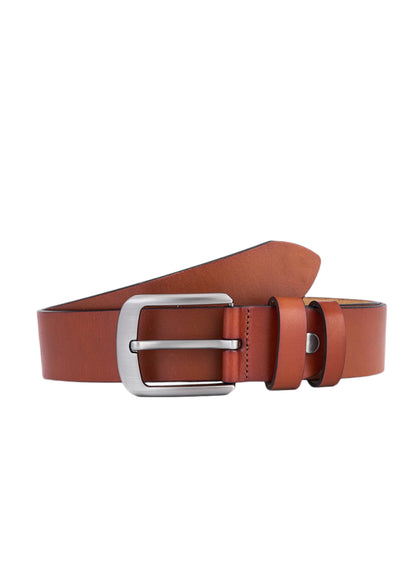 2 Piece Luxury Full Grain Leather Belt Set - Black & Brown - Sustainable and Elegant
