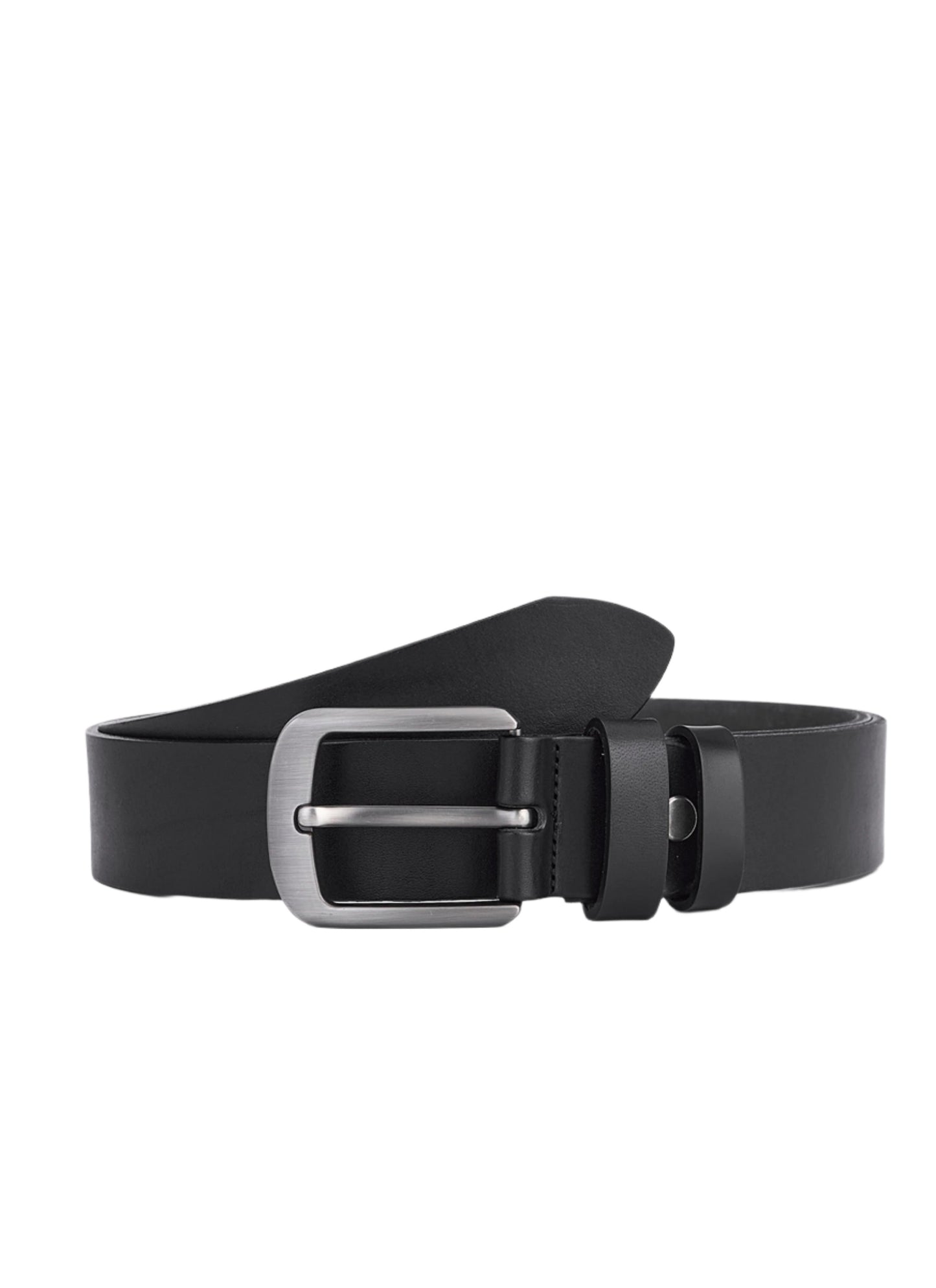 2 Piece Luxury Full Grain Leather Belt Set - Black & Brown - Sustainable and Elegant