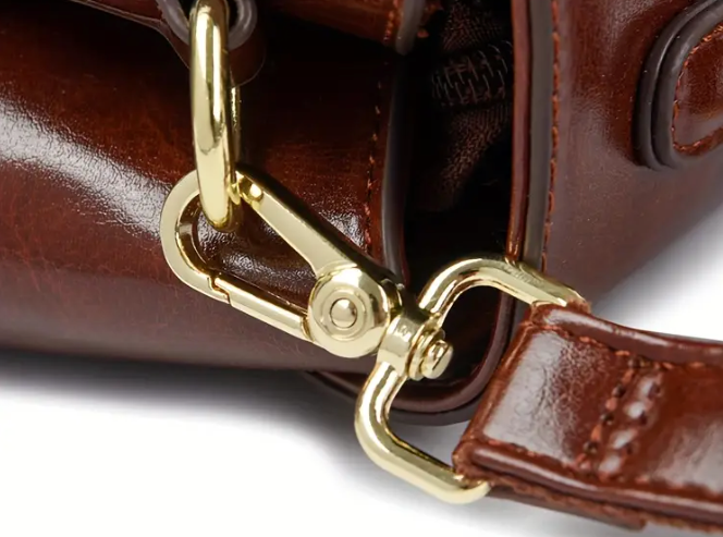 Designer Leather Handbag for Formal Occasions