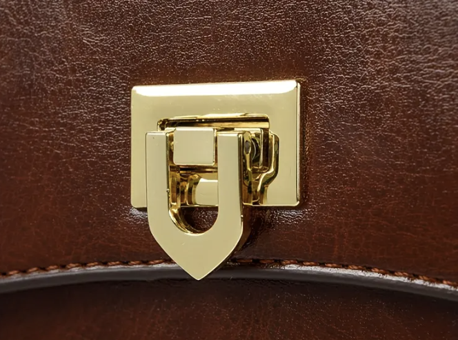 Designer Leather Handbag for Formal Occasions