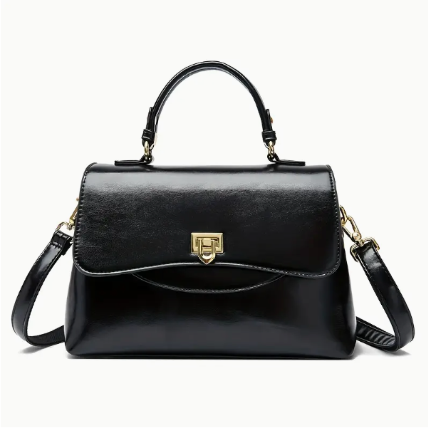 Designer Leather Handbag for Formal Occasions