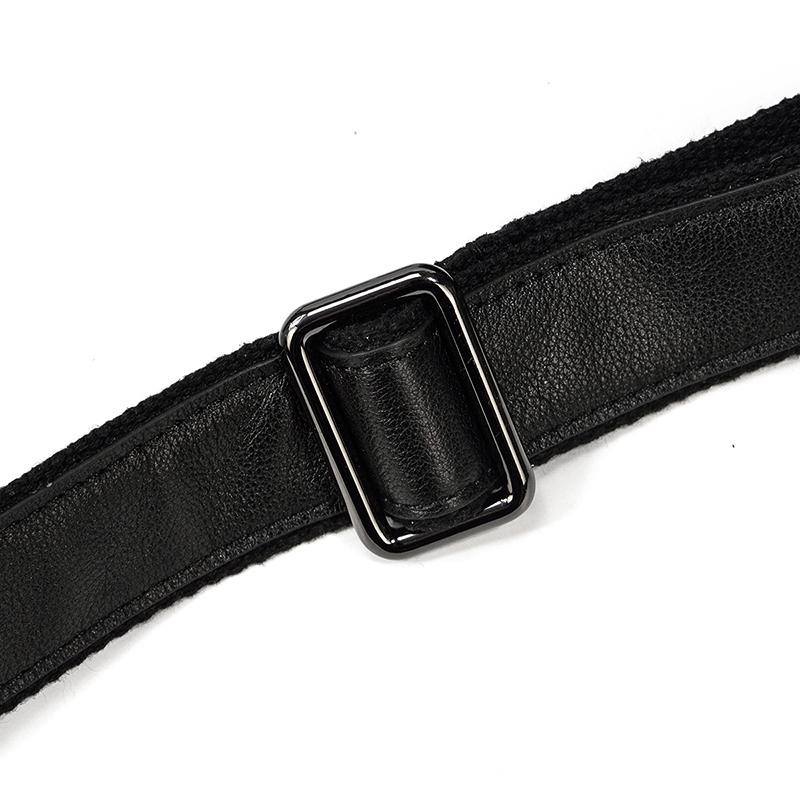Black Leather Travel Bag | AALBORG
