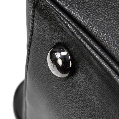 Black Leather Travel Bag | AALBORG