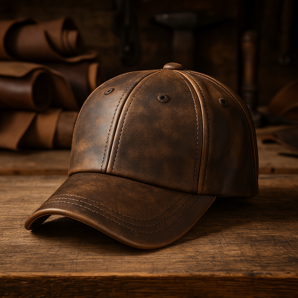 Hermann's Leather Cap