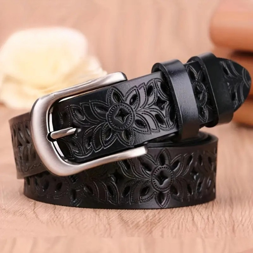 Hermann's Elegant Classic Leather Belt