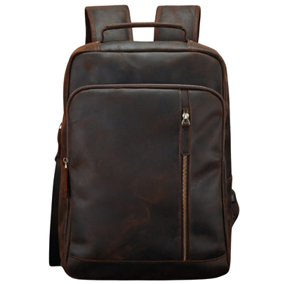 Crazy Horse Leather - Backpack | PORTLY