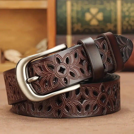Hermann's Elegant Classic Leather Belt