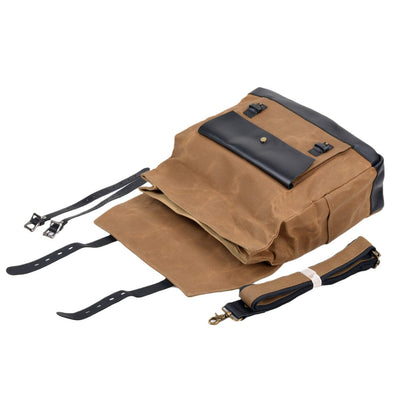 Canvas Motorcycle Saddle Bag | SEATTLE
