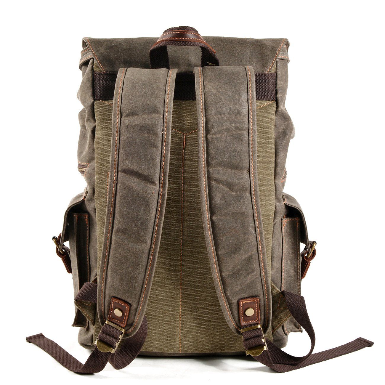Canvas Zipper-Closure Backpack | MONTREUX