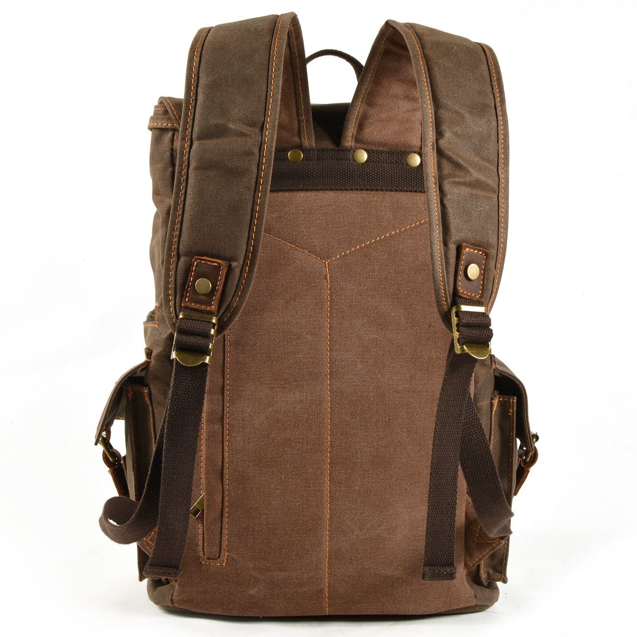 Canvas Zipper-Closure Backpack | MONTREUX