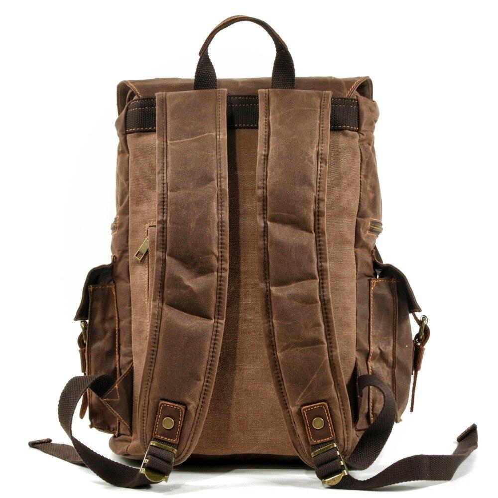 Canvas Zipper-Closure Backpack | MONTREUX