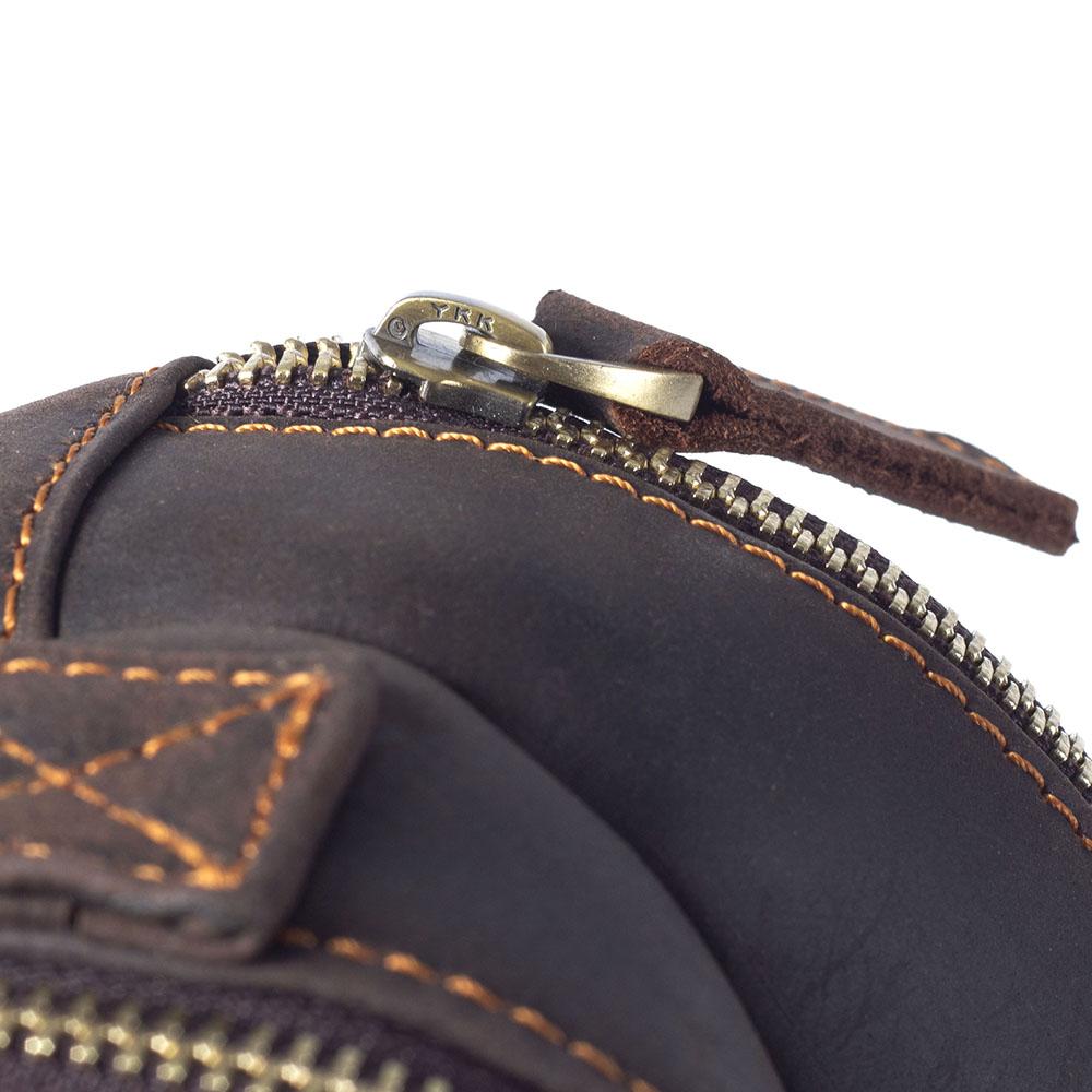 Hell Brown Leather Backpack | TOLEDO